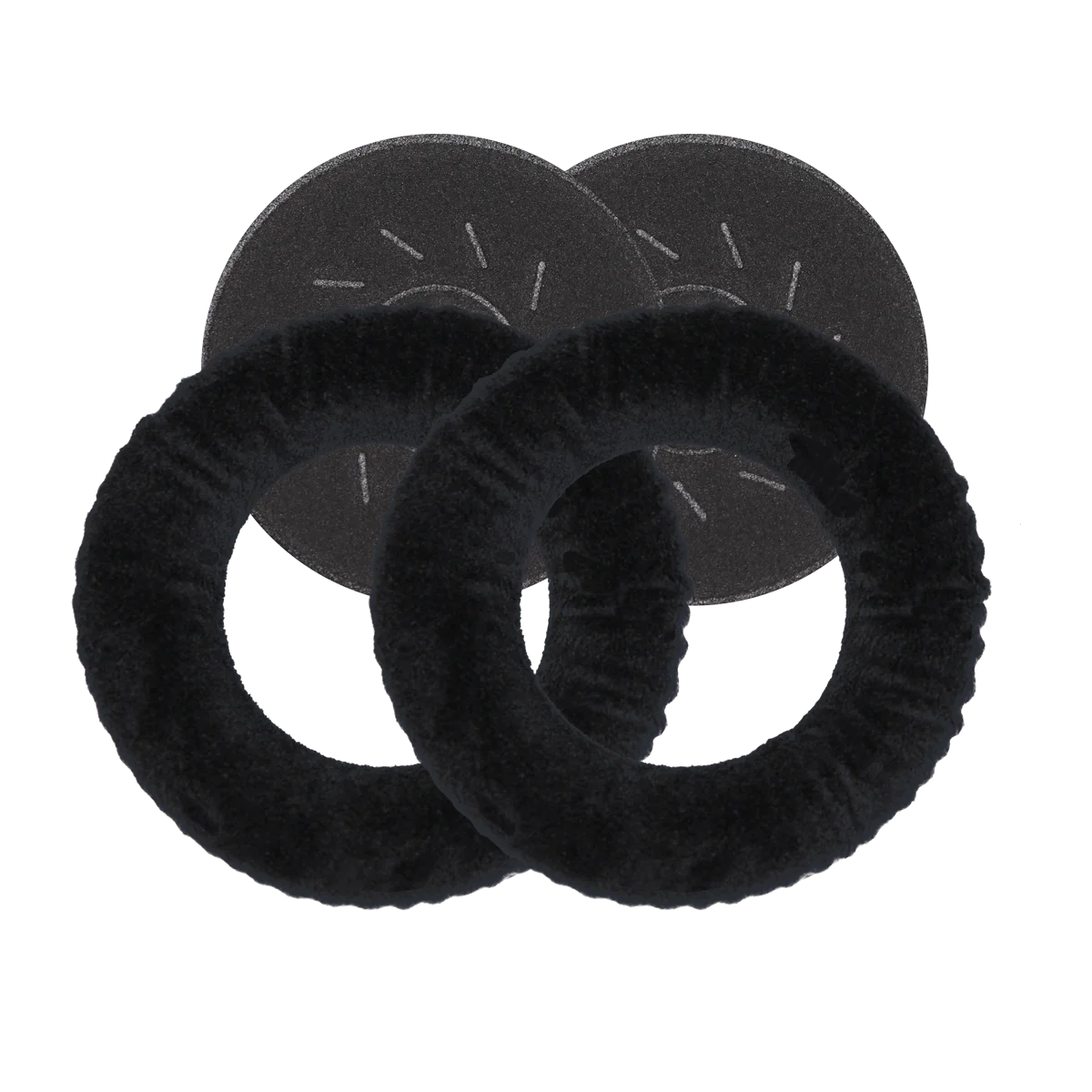 Ear pads velor black mixing & mastering - original beyerdynamic item no. 1001978