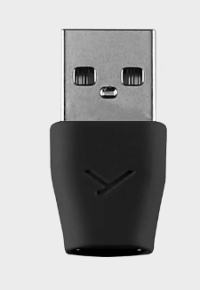USB-C zu USB-A Adapter black Aventho 300 - Original Beyerdynamic Art. Nr. 1002015