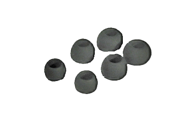 Set Ohrpassstücke, grau. Je 2x Größen S, M, L - Original beyerdynamic Art. Nr. 908436