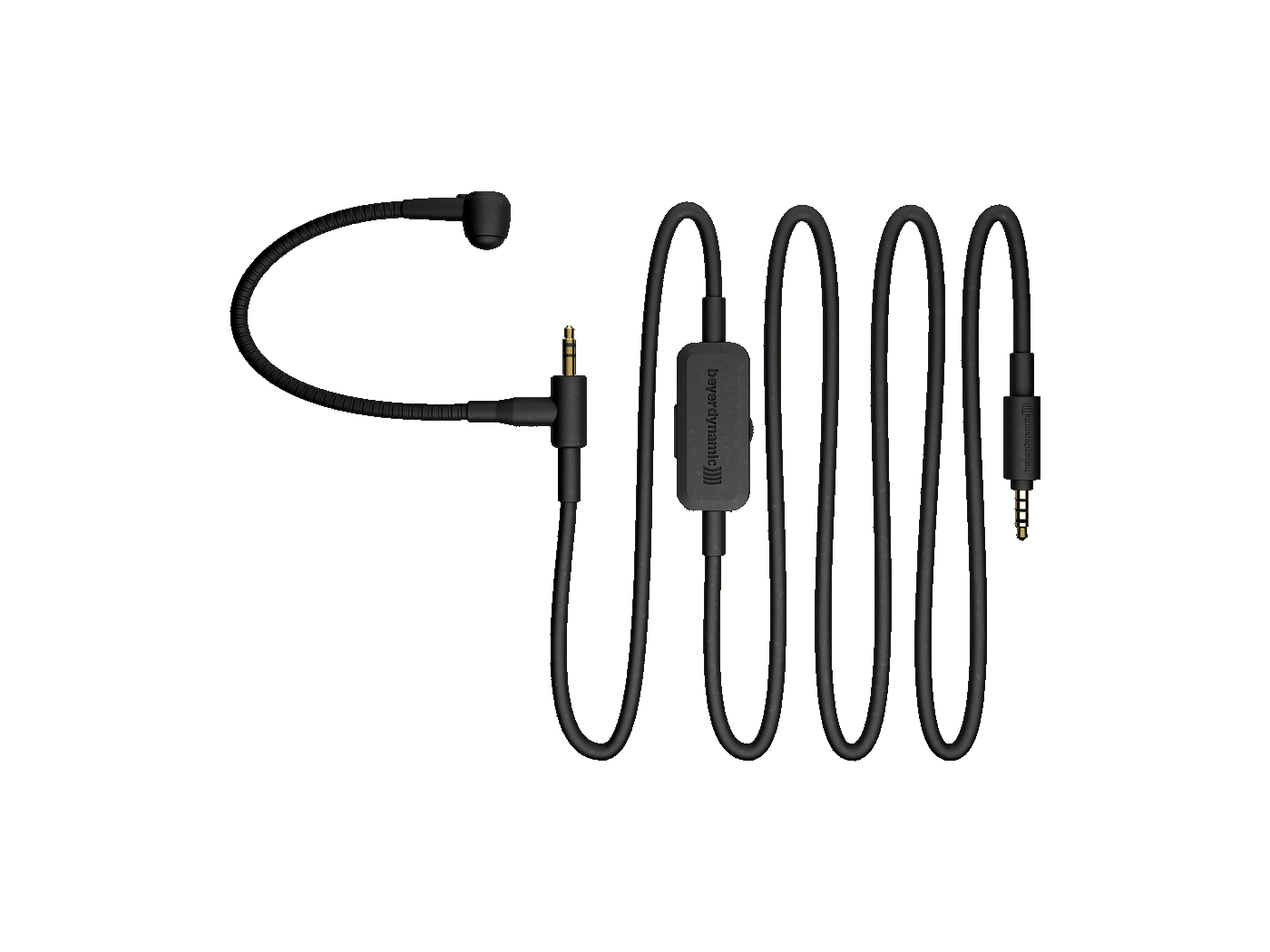 custom headset gear Custom Headset Gear Cable with Controller for Custom Game -Original beyerdynamic Art. No. 918040