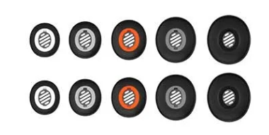 Eartips Set Black 5 Pairs - Original beyerdynamic Art. No. 1001371