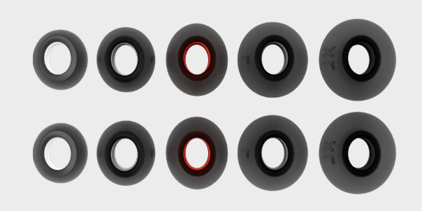 Eartips Set Black (5 pairs) - Original beyerdynamic Art. No. 1001946 