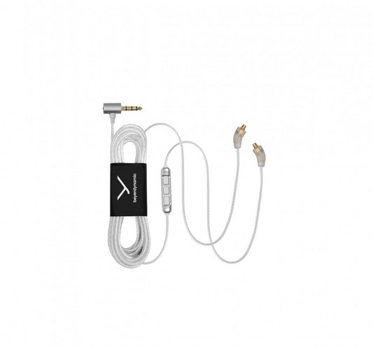 Xelento (2. Gen.), Kabel 4-Pin mit Remote, doppelseitiges Kabel mit MMCX-Steckern, Länge 1,3 m - Original beyerdynamic Art. Nr. 728837