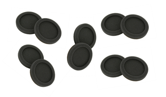 Ohrmuschelsatz EDT 394F5, anthrazit, 5er Pack - Original beyerdynamic Art. Nr. 908029