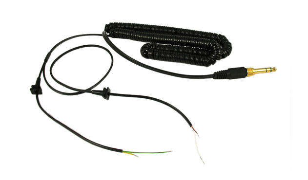 Connection cable, coiled, one-sided cable feed - Original beyerdynamic Art. No. 927263
